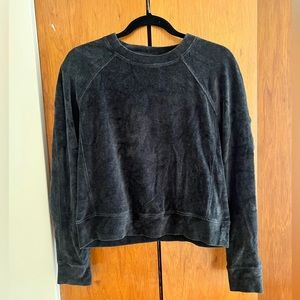 Lululemon Velvet Grey Crewneck Sweater - Size 8